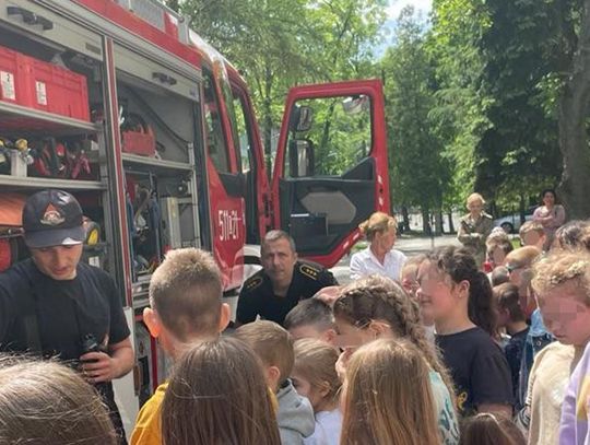 KPP. Prewencja społeczna - spotkanie z uczniami ze Szkoły Podstawowej Nr 1 w Rypinie.