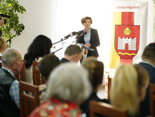 Minister Marlena Maląg w Wąpielsku