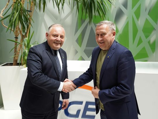 PGE: będziemy wspierać odbudowującą się Ukrainę. Spotkanie prezesa PGE z ambasadorem Ukrainy