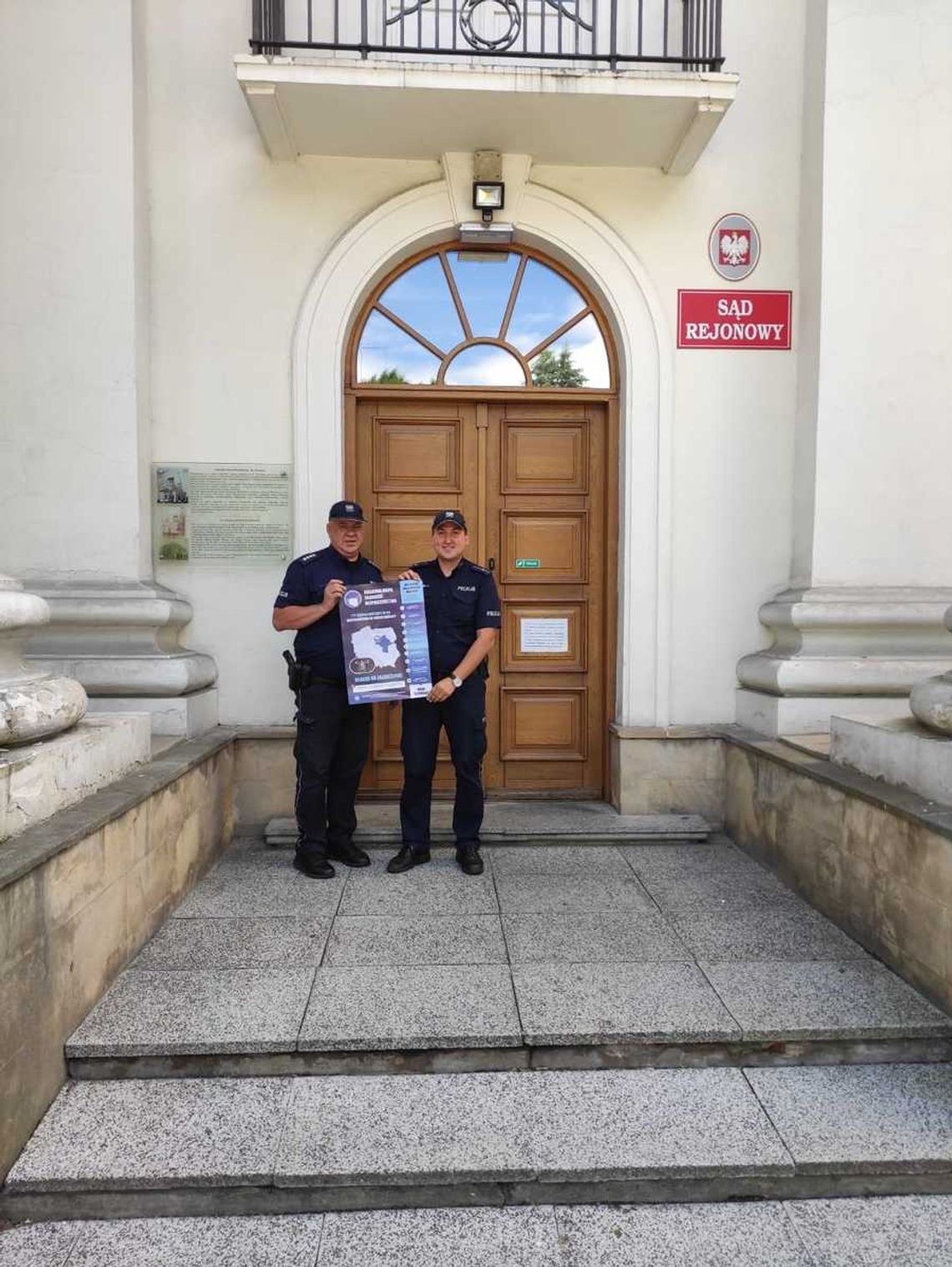 SIERPECCY POLICJANCI PROMOWALI KRAJOWĄ MAPĘ ZAGROŻEŃ BEZPIECZEŃSTWA