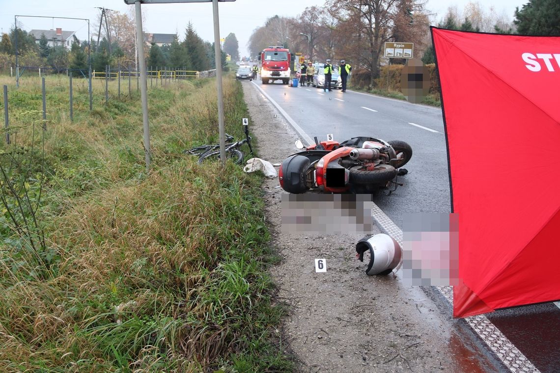 Śmiertelny wypadek w Rypinie