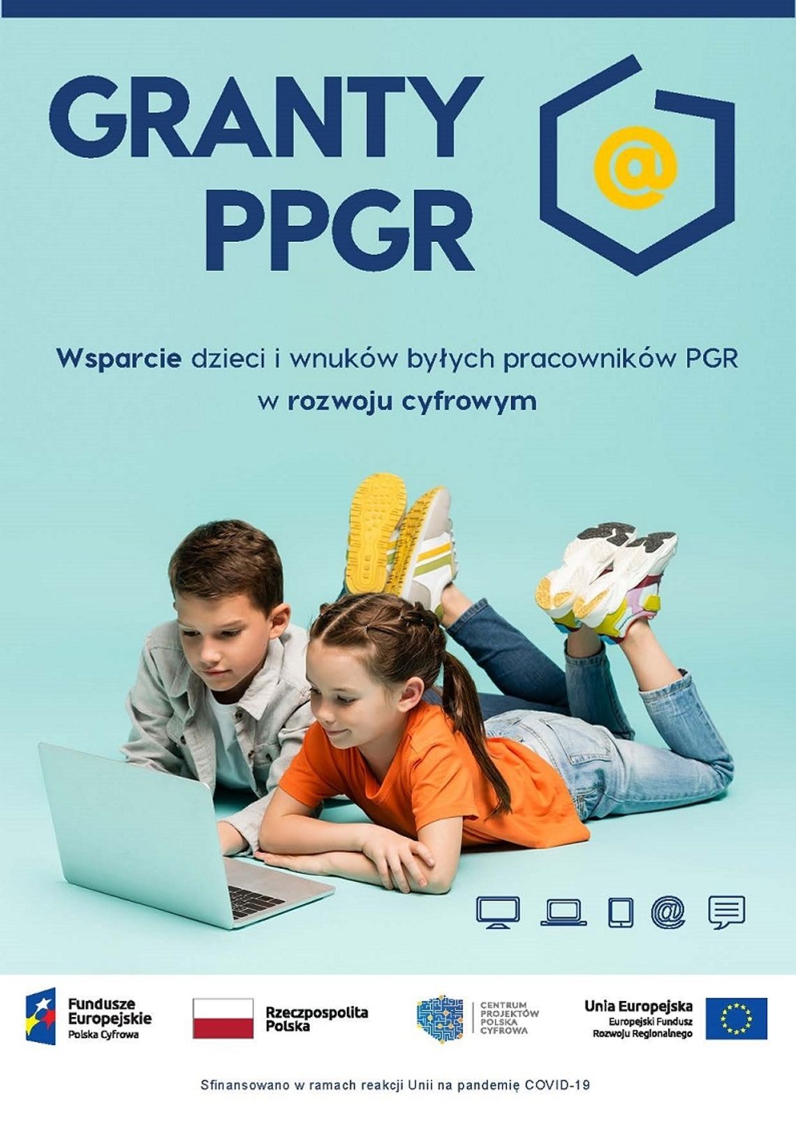 Wsparcie dzieci i wnuków byłych pracowników PGR w rozwoju cyfrowym – Granty PPGR